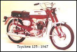 Tcyclone 125 USA - 1967