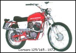 Corsaro 125/165 Regolarità Verlicchi - 1972